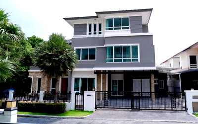 บ้านเดี่ยวให้เช่า : เช่าบ้าน Grand Bangkok Boulevard Rama 9 - Srinakarin/แกรนด์ บางกอก บูเลอวาร์ด พระราม 9 - ศรีนครินทร์ (HR6810004)  ID Line : @baan88