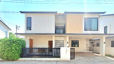 เช่าบ้านเดี่ยว เทศบาลตำบลดอนแก้ว : 𝙁𝗼𝗿 𝙍𝗲𝗻𝘁🏡บ้านเช่า มีอ่างอาบน้ำ ขนาด 3 นอน3 น้ำ โซนสารภี ค่าเช่า 28,000/เดือน 
