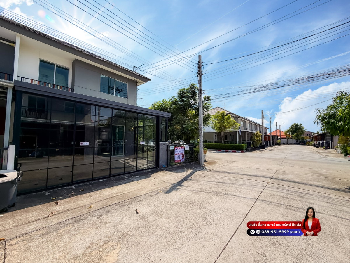 รูป ขายบ้านพฤกษา (คู้ขวา) เลียบวารี-มีนบุรี บ้านหลังมุม ใกล้ห้างแม็คโครหนองจอก - รูปที่ 2/33