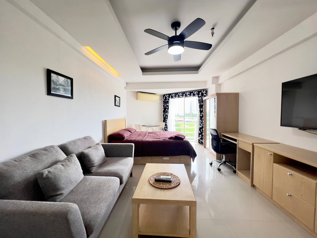 รูป Studio Condo for Rent at Jomtien Beach Condominium in Pattaya - รูปที่ 3/14