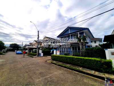 Houses for rent ม.เอเชียอาคเนย์ : House for Rent, 4 Bedrooms in Petchkasem 81 – Spacious 2-Storey Home with EV Charger, Near Vichaivej Hospital