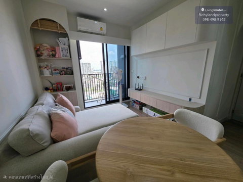 ให้เช่า The Privacy เตาปูน อินเตอร์เชนจ์ 2 ห้องนอน มีเครื่องอบผ้า แต่งสวยไม่เคยปล่อยเช่า ใกล้ MRT เตาปูน