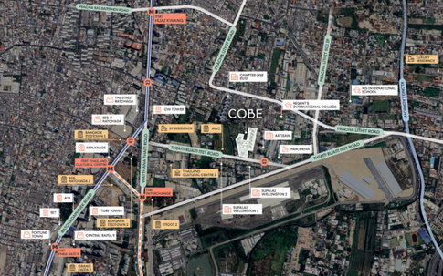 [ขายดาวน์] COBE รัชดา-พระราม 9 (COBE Ratchada-Rama 9) ชั้น 14 | สตูดิโอ 24.50 ตร.ม. ราคา 3,017,900 บาท