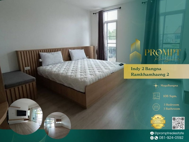 Houses for sale : IJ04464 - Indy 2 Bangna - Ramkhamhaeng 2 : MegaBangna