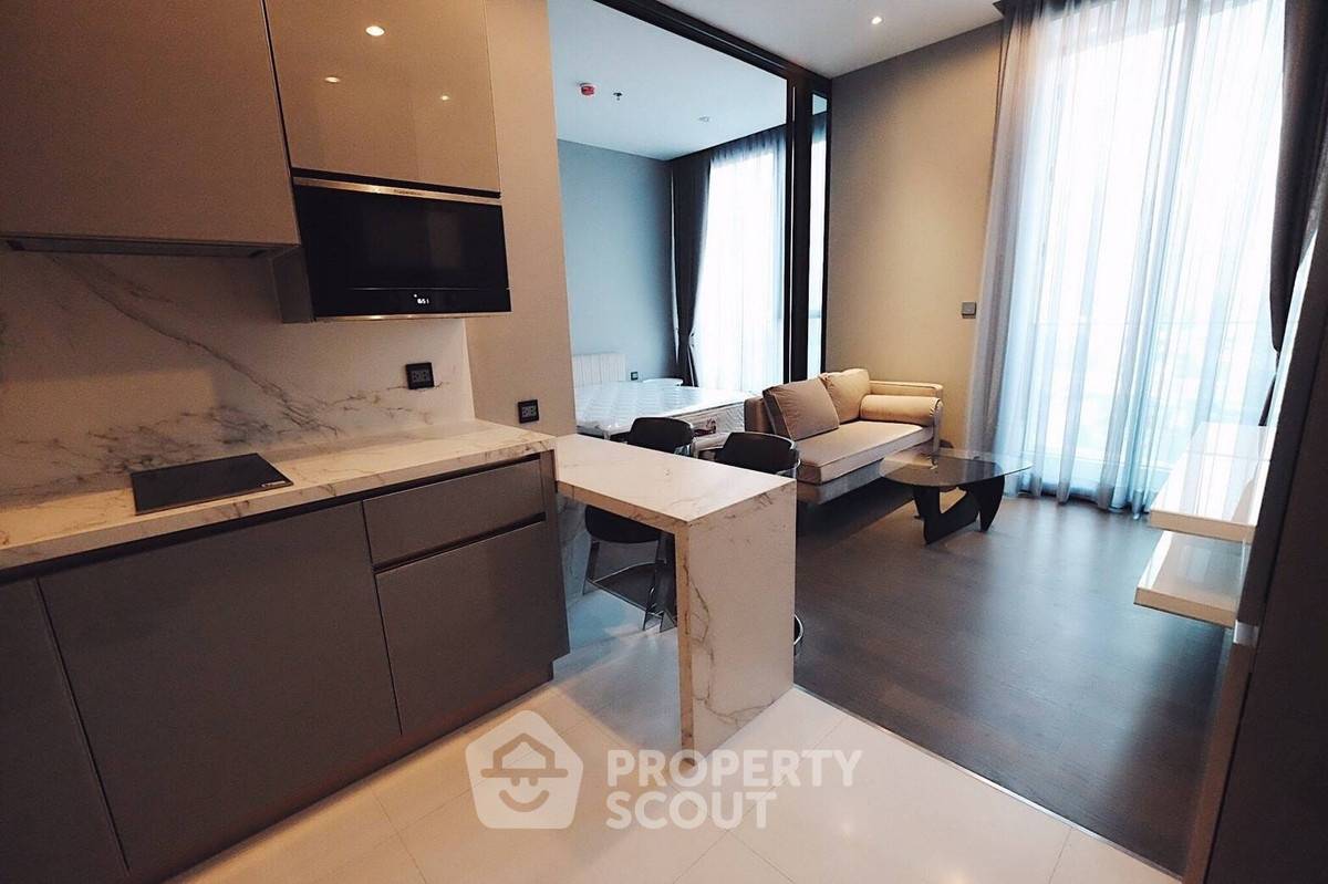 รูป คอนโด 1 ห้องนอน The Esse At Singha Complex ใกล้ MRT เพชรบุรี 100 ม. (ID 2570041) - รูปที่ 2/9