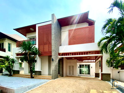 บ้านเดี่ยว สนามบินสุวรรณภูมิ : 🔥Special price, large luxury home 3b5b 11.5mb - Blue Lagoon 1 Bangna-Trad km.8 📞Call 090 919 9898
