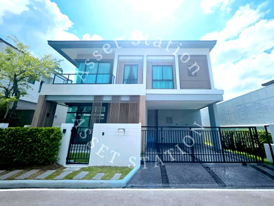ขายบ้านเดี่ยว :  📍ขาย บ้านเดี่ยว‼️ สมุทปราการ Bangkok Boulevard Bangna-km5 ทำเลสวยถนนเมน เดินทางง่าย  ใกล้คลับเฮาส์