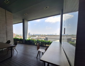 รูป 📢 ขายด่วน! คอนโด Amber Tiwanon Condominium ห้องแปลนพิเศษ ระเบียงกว้าง   💰 ราคาเพียง 3.90 ล้านบาท (ค่าโอนคนละครึ่ง) - รูปที่ 11/15