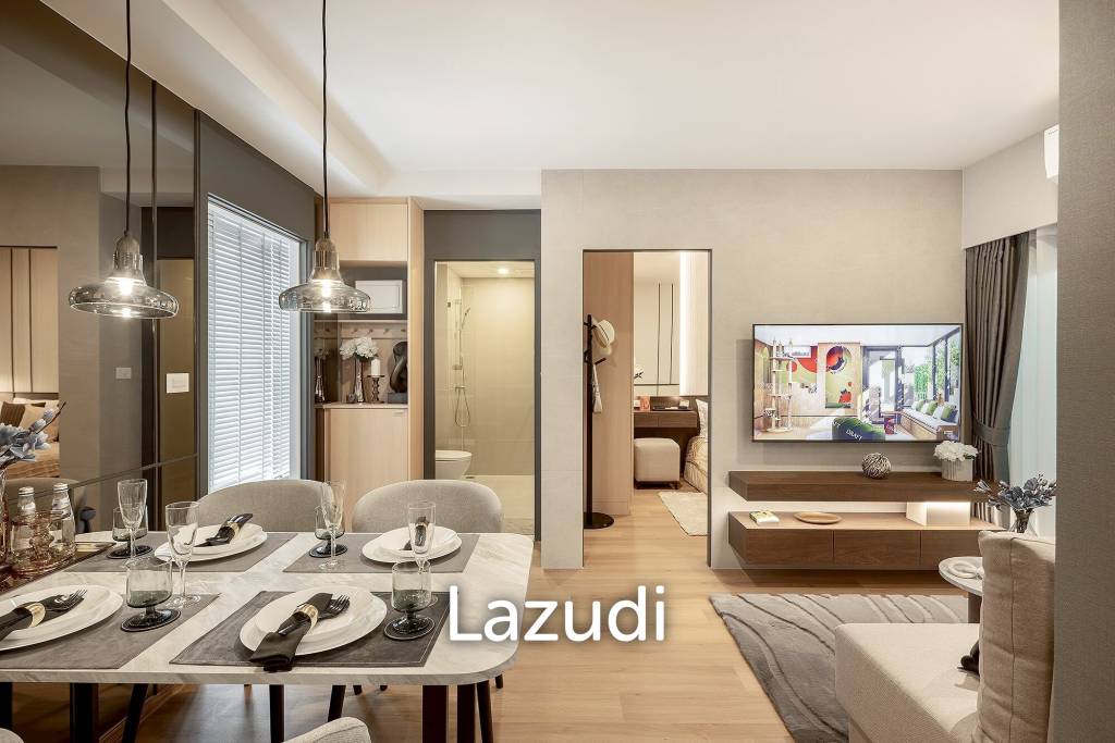 รูป 38 Sqm 2 Bed 1 Bath Condo For Sale in Lumpini Park On 19 - รูปที่ 7/8