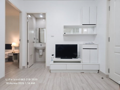 ให้เช่า I Condo สุขุมวิท 105 ตึก A4 ชั้น 8 รีโนเวทใหม่ เฟอร์ครบ พร้อมอยู่ [Line: @lifeland]
