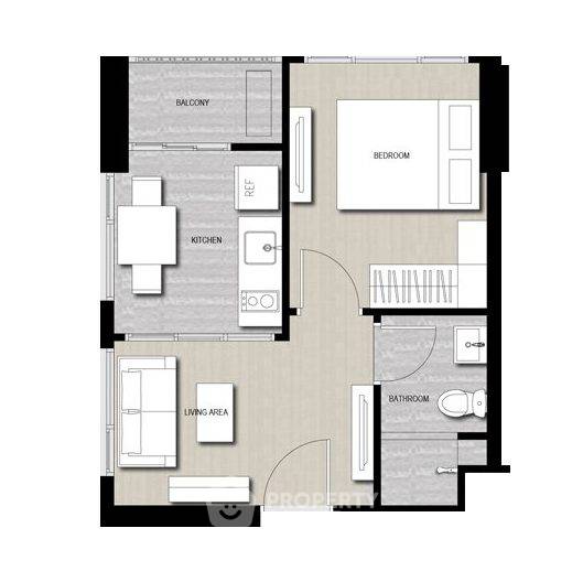 รูป คอนโด 1 ห้องนอน ขาย The Base Park East Sukhumvit 77 ใกล้ BTS อ่อนนุช (ID 2761961) - รูปที่ 12/12