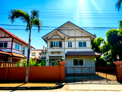 ขายบ้านเดี่ยว : 🌿 **VS0019 🏡 ลัดดารมย์ ราชพฤกษ์ ขาย 9.9 ล้าน 🚆 ใกล้ MRT บางพลู**