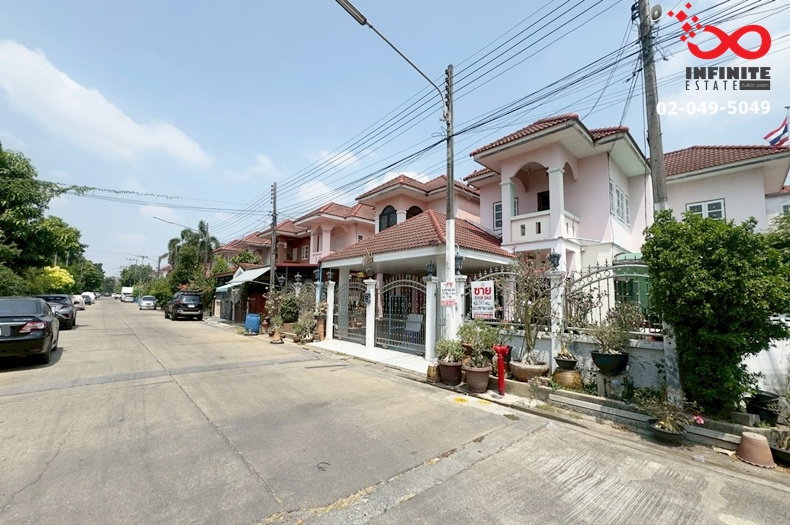 รูป ขายบ้านแฝด 2 ชั้น บ้านธนารมณ์ (ธนาริน) ถนนหทัยราษฎร์ - สายไหม ลำลูกกา - รูปที่ 2/9