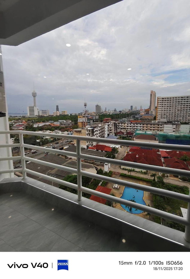 รูป คอนโด 1 ห้องนอน โครงการวิวทะเล 2 จอมเทียน ใกล้นาจอมเทียน ชั้น 10 รับสัตว์เลี้ยง (ID 2726258) - รูปที่ 8/13