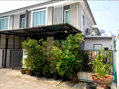 ขายทาวน์โฮม : ขายทาวน์เฮาส์ โครงการ พฤกษาวิลล์ 78 ศรีนครินทร์-เทพารักษ์ 2 ชั้น 3 ห้องนอน 2 ห้องน้ำ