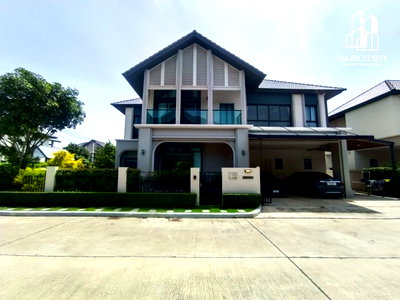 บ้านเดี่ยว MRT บางพลู : ขายบ้านเดี่ยว Bangkok Boulevard Westgate แบบ Marseille หลังใหญ่ บนทำเลทองใกล้ Central Westgate และรถไฟฟ้าสายสีม่วง