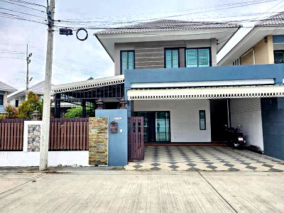 ขายบ้านเดี่ยว : ขายบ้านมือสอง พร้อมเฟอร์นิเจอร์บิ้วท์อิน+แอร์  หมู่บ้าน อนัญญา การ์เด้น ฮิลล์ (ทำเลน้ำไม่ท่วม)