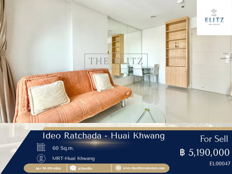 ✨ โลเคชั่นที่คนเมืองต้องการ IDEO Ratchada–Huai Khwang ใกล้ MRT ห้วยขวาง เดินทางสะดวก ใช้ชีวิตง่าย ครบทุกไลฟ์สไตล์
