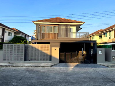 ขายบ้านเดี่ยว : ขายบ้านเดี่ยว Ornsirin 6 Lakeside & Park ดอนสะเก็ด-เชียงใหม่ ใกล้ โรงเรียนนานาชาติ Mill Hill (H408) T.0946511456
