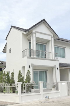 For Sale Townhouse/Townhome , Baan Fah Piyarom Ruean long , corner unit , newly renovated , BTS-Khu Khot , Khu Khot , Lam Luk Ka , Pathum Thani , CX-150143 ✅ Live chat with us ADD LINE @connexproperty ✅