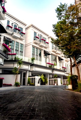 เช่าบ้านเดี่ยว เขตวัฒนา : 🏠 ให้เช่าบ้าน : Maison Blanche Sukhumvit 67 (เมซอง บลองช สุขุมวิท 67)   รหัสทรัพย์ | 📌LNP-H935