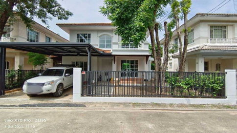 Two-story detached house for rent in Chaiyapruek Village, Klong 4 Road, Rangsit-Nakhon Nayok side, Soi 19, Thanyaburi, Pathum Thani.