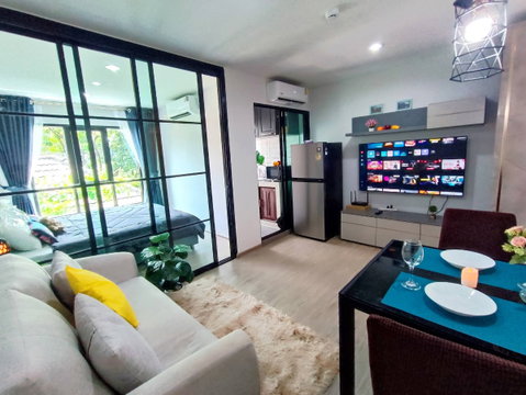Condo for rent: Rye Condo Sukhumvit 101/1, near BTS Punnawithi (shuttle bus available). Fully furnished and equipped with appliances,Ready to move in!