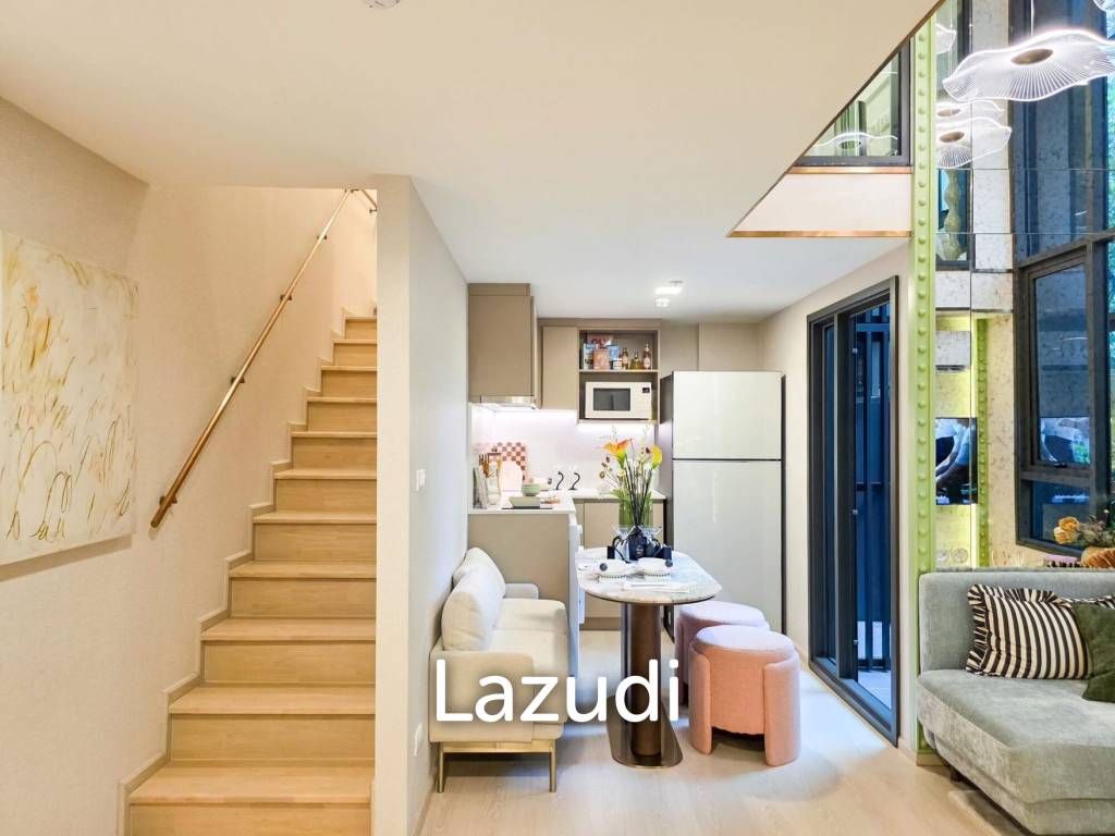 รูป 2 Bed 2 Bath Loft at XELF by Sansiri Khlong Toei Bangkok - รูปที่ 3/13