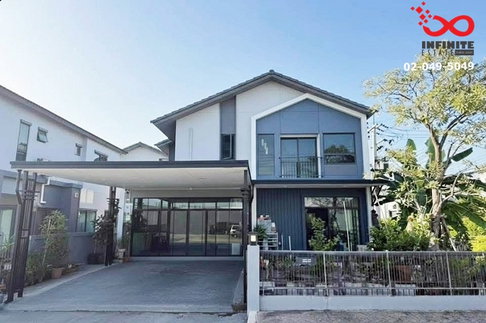 ขายบ้านเดี่ยว 2 ชั้น บ้านอณาสิริ กรุงเทพ-ปทุมธานี ซอยวัดไพร่ฟ้า บางคูวัด