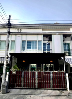 ขายทาวน์โฮม : ขาย ทาวน์เฮาส์ 2 ชั้น 20.8 ตรว. หมู่บ้านพลีโน่ วงแหวน–รามอินทรา