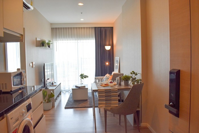 รูป 💥💥ขายห้องพร้อมอยู่!! คอนโด Amber By Eastern Star 1Bed 35 ตรม.ชั้น 7 ติด MRT สถานีแยกติวานนท์ สนใจสอบถาม Line: @atfirm💥💥 - รูปที่ 1/12