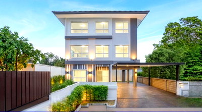 บ้านเดี่ยว ม.ราชพฤกษ์ : บ้านเดี่ยวหลังใหญ่ 3 ชั้น รีโนเวทใหม่ โครงการ คาซ่าพรีเมี่ยม ราชพฤกษ์-พระราม5