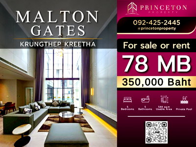 Houses for rent : Luxury House For Rent Malton Gates Krungthep Kreetha 