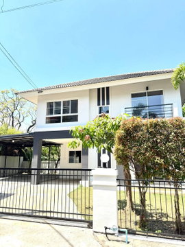 บ้านให้เช่า โครงการกาจน์กนกวิลล์ 10 สันผักหวาน หางดง-เชียงใหม่ พร้อมเข้าอยู่ ใกล้แมคโครแม่เหียะ (R987) T.0946511456
