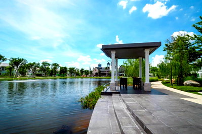 ขายบ้านเดี่ยว : ขายบ้านเดี่ยว โครงการ Villaggio ปิ่นเกล้า–ศาลายา เนื้อที่  60.6 ไร่  ตรว   130.00 ตรม.   3  ห้องนอน 3 ห้องน้ำ