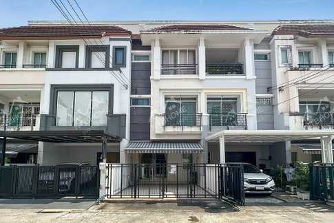 ทาวน์โฮม 3 ชั้น บ้านกลางเมือง สวิสทาวน์ เกษตรนวมินทร์ ใกล้ทางด่วน รามอินทรา-อาจณรงค์