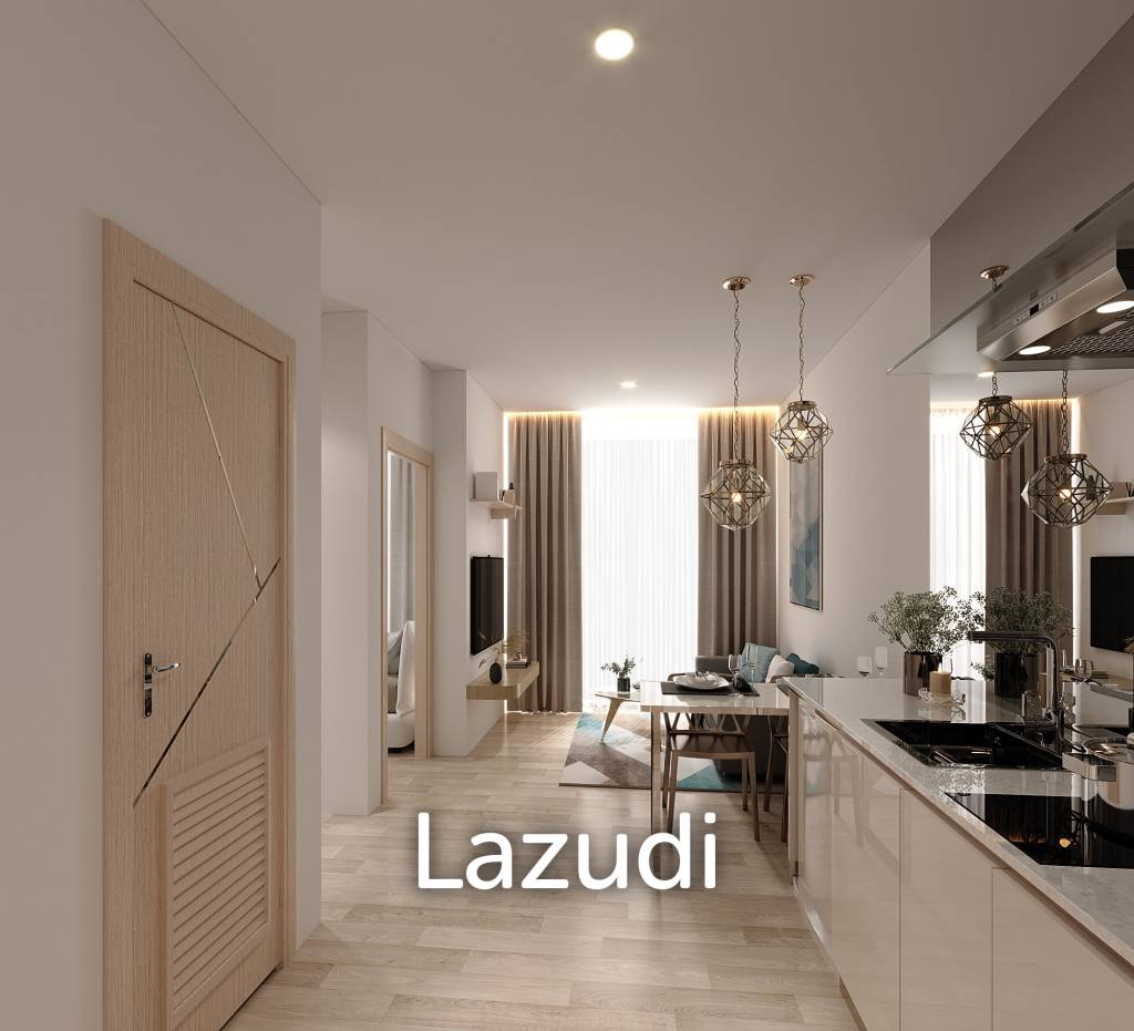 รูป 2 Bed 2 Bath 50.44 SQ.M Aura Condominium - รูปที่ 2/3