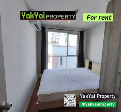 🌇 Beautiful room with a great view for rent at "Lumpini Place Bangna Km.3," near BTS Udom Suk / Bangna. Convenient transportation. ✨