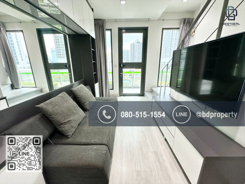 Bestdeal FOR SELL Hot price!!! 2 Bedroom 45sqm.Special Price 6.39 Mb“Ideo Mobi Rama 9” Near Phraram Kao 9 MRT Station 80 meters