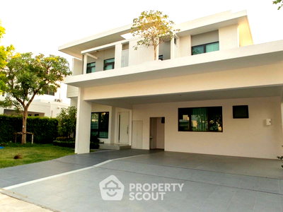 เช่าบ้านเดี่ยว มาร์เก็ต วิลเลจ สุวรรณภูมิ : บ้าน 4 ห้องนอนให้เช่า ในโครงการ มันตนา บางนา กม.15 ใกล้บางชะลอง (ID 2775140)