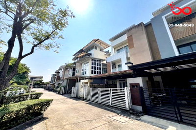 บ้านเดี่ยว ลาดพร้าว 71 : ขายบ้านเดี่ยว ไอริส เรสซิเดนซ์ ประดิษฐ์มนูธรรม ซอยร่วมน้ำใจ วังทองหลาง 40 ตร.ว. 3ชั้น