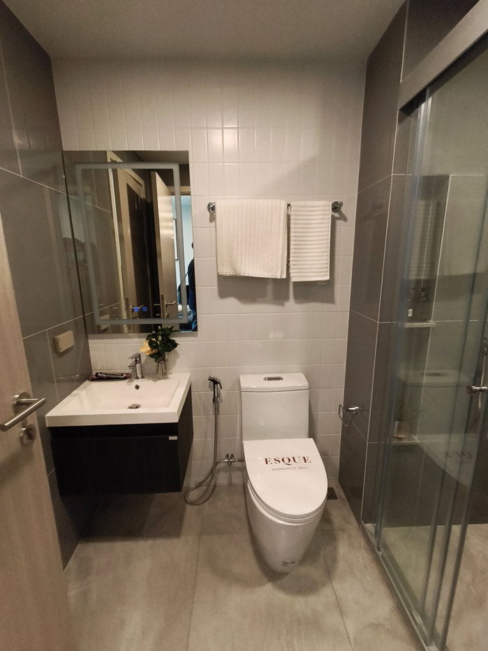 รูป ขายคอนโด @Esque Sukhumvit 101/1 ใกล้ BTS ปุณณวิถี 32.96 ตร.ม. ชั้น 7 ทิศเหนือ ห้องใหม่ เฟอร์นิเจอร์ครบ ฟรีโอน  - รูปที่ 6/24
