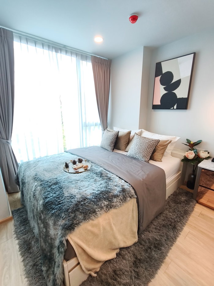 รูป ขายคอนโด @Esque Sukhumvit 101/1 ใกล้ BTS ปุณณวิถี 32.96 ตร.ม. ชั้น 7 ทิศเหนือ ห้องใหม่ เฟอร์นิเจอร์ครบ ฟรีโอน  - รูปที่ 4/24