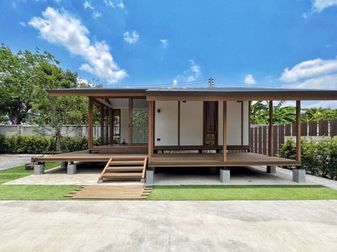 ขายบ้านสำเร็จรูป บ้านโมดูลาร์ รับสร้างทั่วประเทศ สตูดิโอ 1ห้องน้ำ และระเบียงในตัว