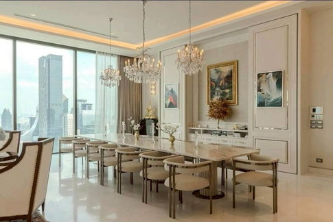 For rent 🏢Penthouse Luxury Condo    📍 The Residences at Sindhorn Kempinsk📍 Type 4 Bedrooms Rent Prices 2,500,000/ month. 