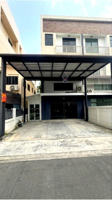 Townhouses for rent  Watcharaphon Station : 💥CP-10577💥 For Rent: 4-story Home Office, District Ekkamai - Ramintra. 👉Add Line @rangrak