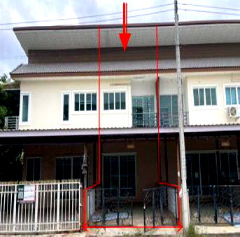 ทาวน์โฮม เพชรบุรี : ทาวน์เฮ้าส์ 17 ตร.วา พงศ์นภา อำเภอชะอำ จังหวัดเพชรบุรี 975,000