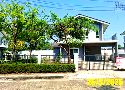ขายบ้านเดี่ยว : บ้านเดี่ยว 80.1 ตร.วา เพอร์เฟค พาร์ค แจ้งวัฒนะ ปากเกร็ด นนทบุรี 7.7M