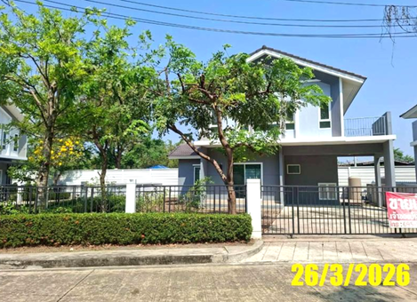 บ้านเดี่ยว 80.1 ตร.วา เพอร์เฟค พาร์ค แจ้งวัฒนะ ปากเกร็ด นนทบุรี 7.7M