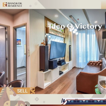 💖 ขายคอนโด Ideo Q Victory ห้องสวย สไตล์โมเดิร์น 44 ตร.ม. วิวเมือง ใกล้ BTS อนุสาวรีย์ชัย